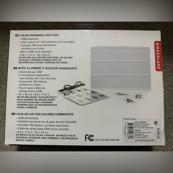 Color- Changing Light Box - Picture 2 of 2